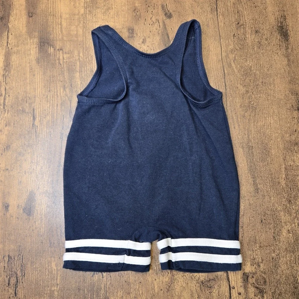 Vtg‎ The Childrens Place Bodysuit 12 Months Sailor Duck 1920s Inspo Stripes